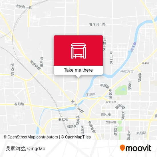 吴家沟岔 map