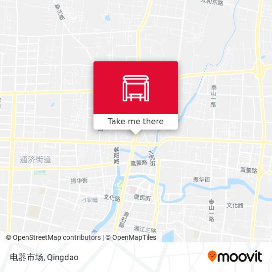 电器市场 map