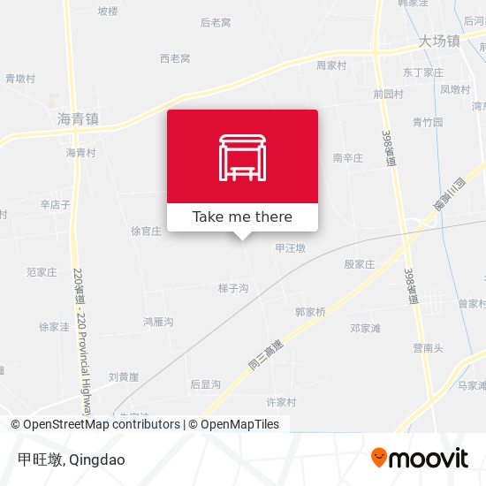 甲旺墩 map
