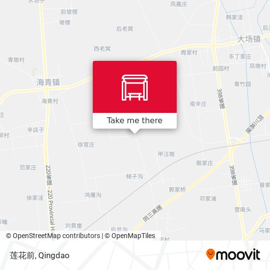 莲花前 map