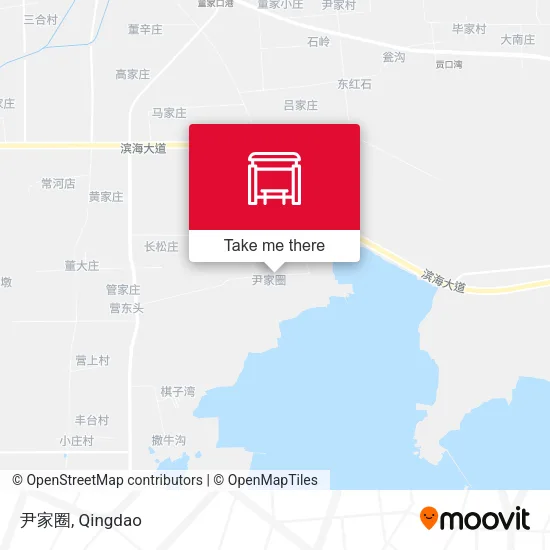 尹家圈 map