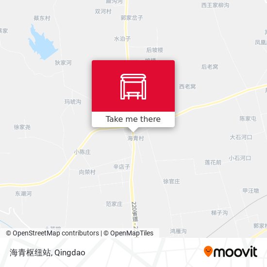 海青枢纽站 map