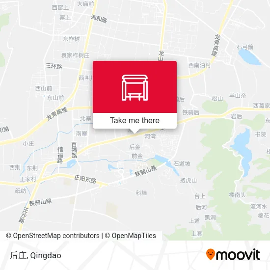 后庄 map