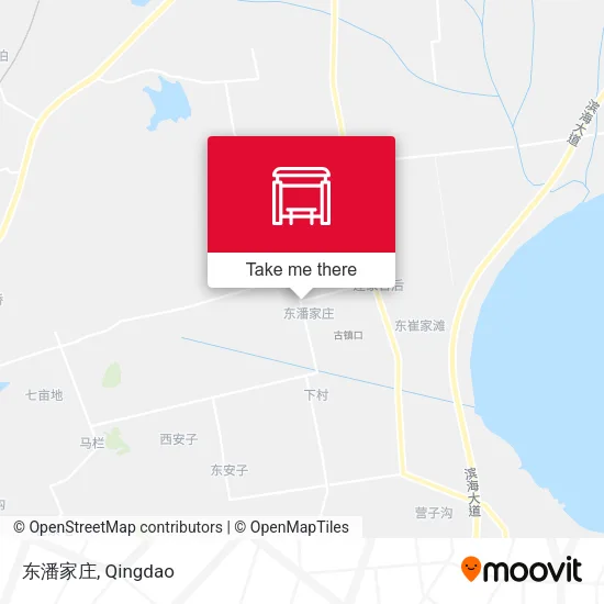 东潘家庄 map