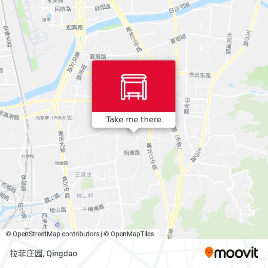 拉菲庄园 map