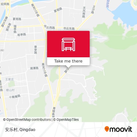 安乐村 map