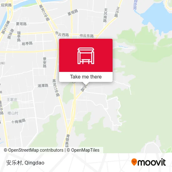 安乐村 map