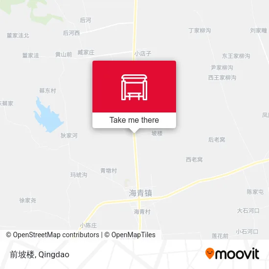 前坡楼 map
