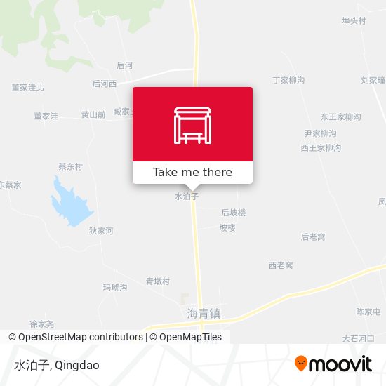水泊子 map