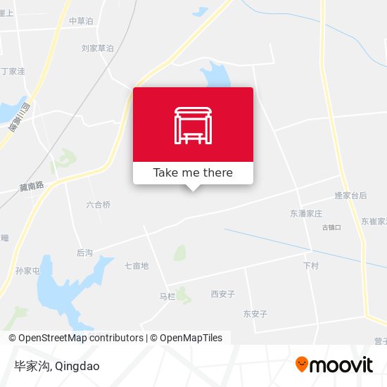 毕家沟 map