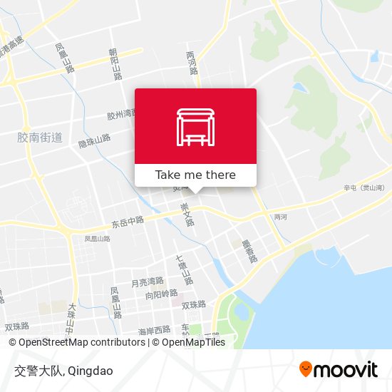 交警大队 map