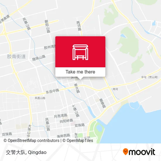交警大队 map