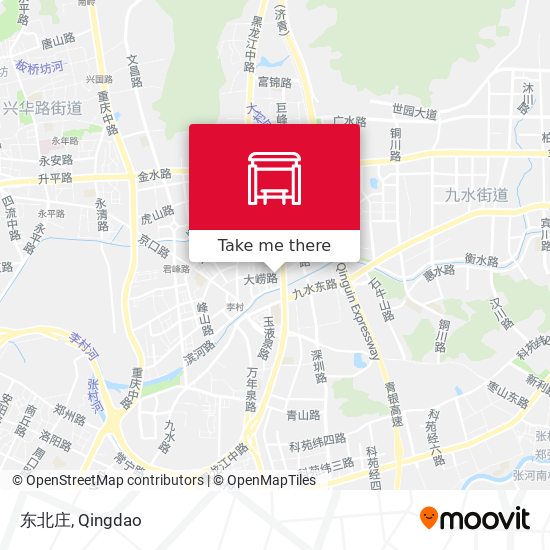 东北庄 map