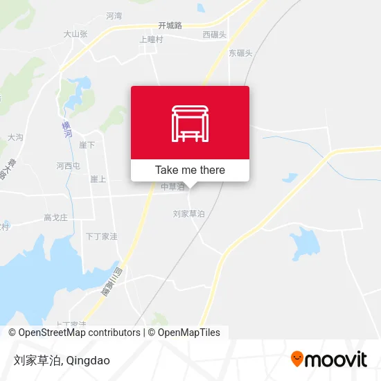 刘家草泊 map