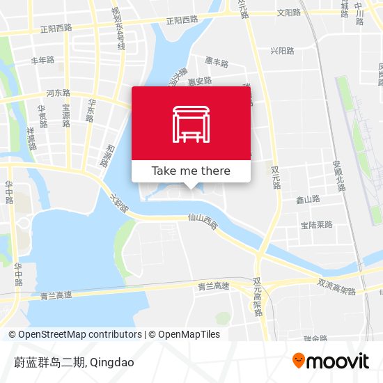 蔚蓝群岛二期 map