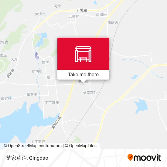 范家草泊 map