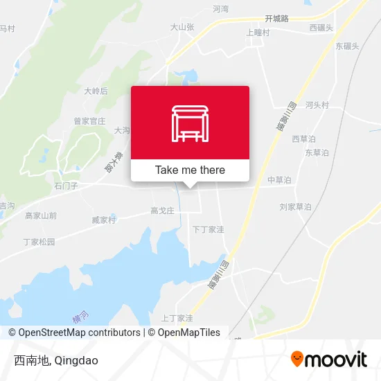 西南地 map