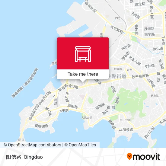 阳信路 map