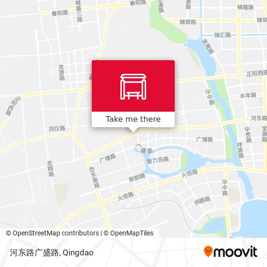 河东路广盛路 map