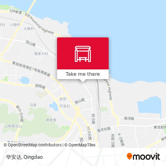 华安达 map
