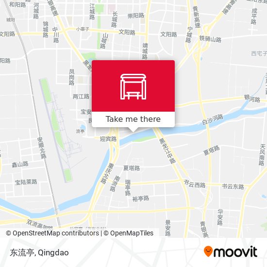 东流亭 map