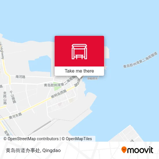黄岛街道办事处 map
