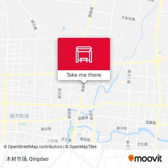 木材市场 map