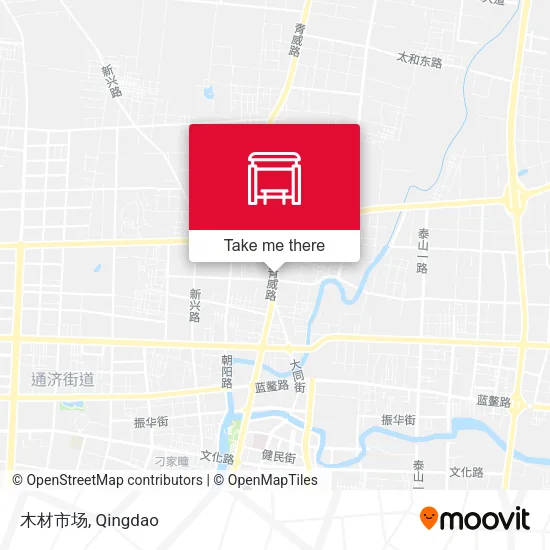 木材市场 map