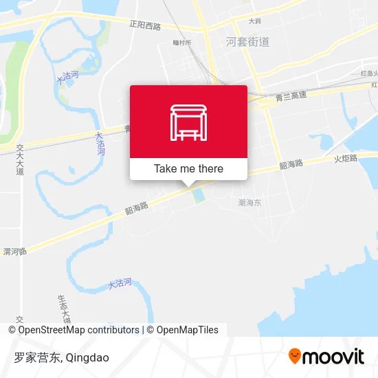罗家营东 map