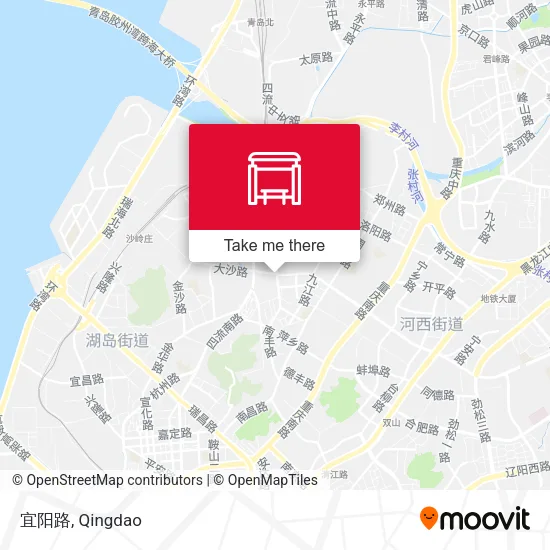 宜阳路 map