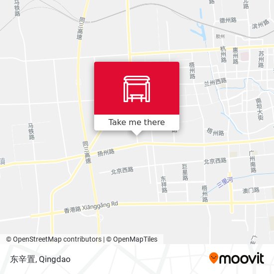 东辛置 map