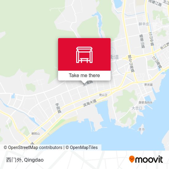 西门外 map