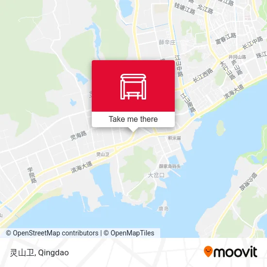 灵山卫 map