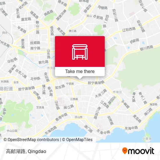 高邮湖路 map