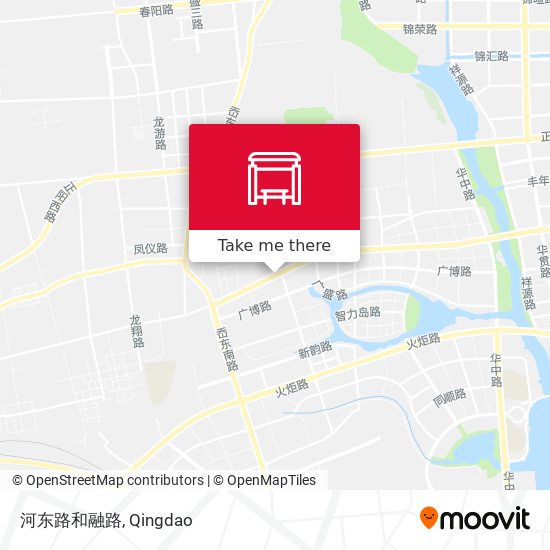 河东路和融路 map