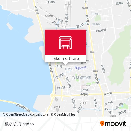 板桥坊 map