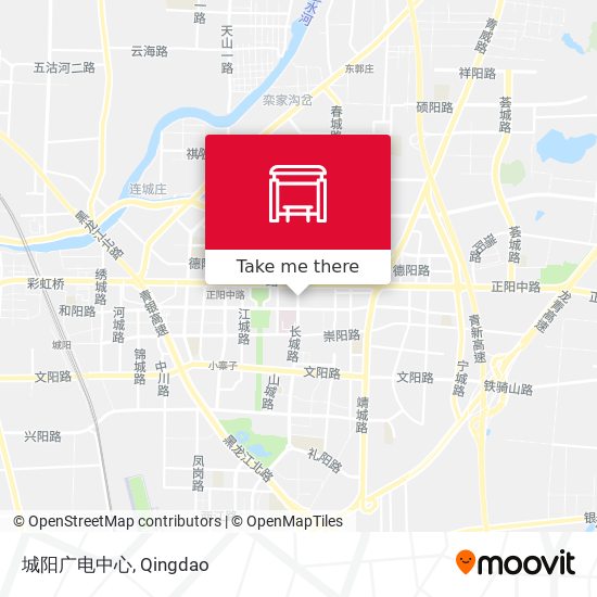 城阳广电中心 map