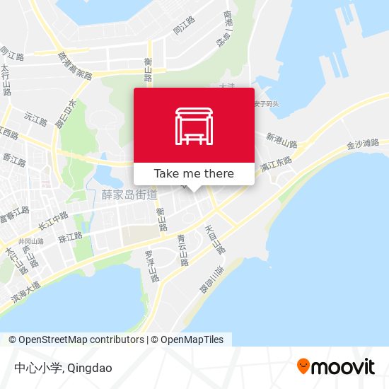 中心小学 map