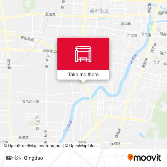 临时站 map