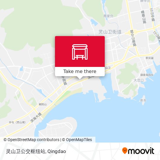 灵山卫公交枢纽站 map