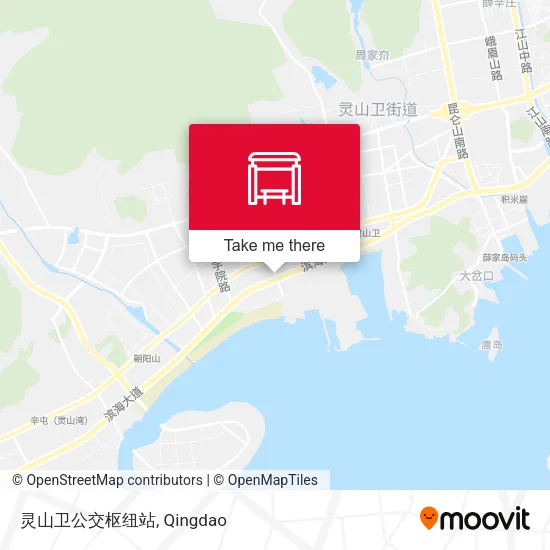 灵山卫公交枢纽站 map