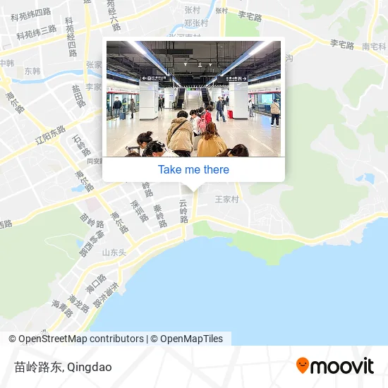 苗岭路东 map