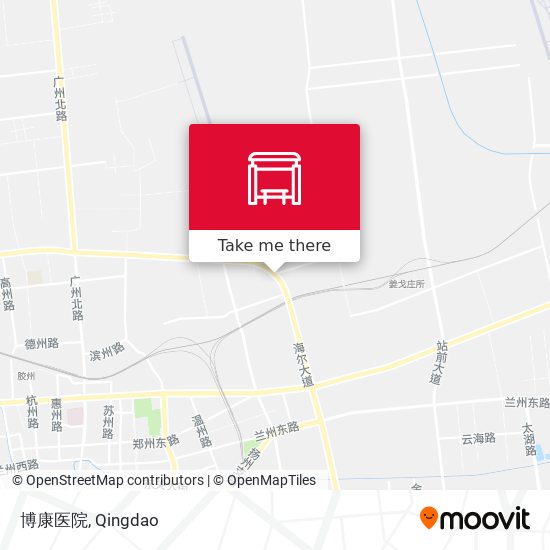 博康医院 map
