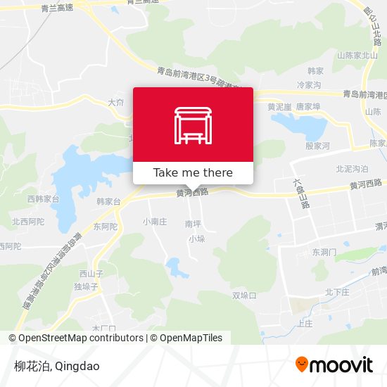 柳花泊 map