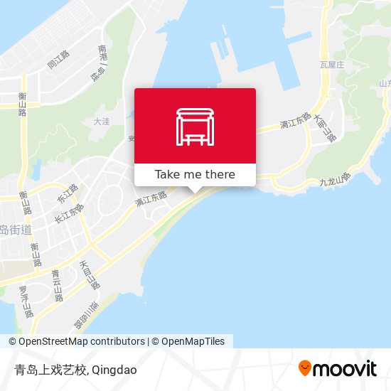 青岛上戏艺校 map