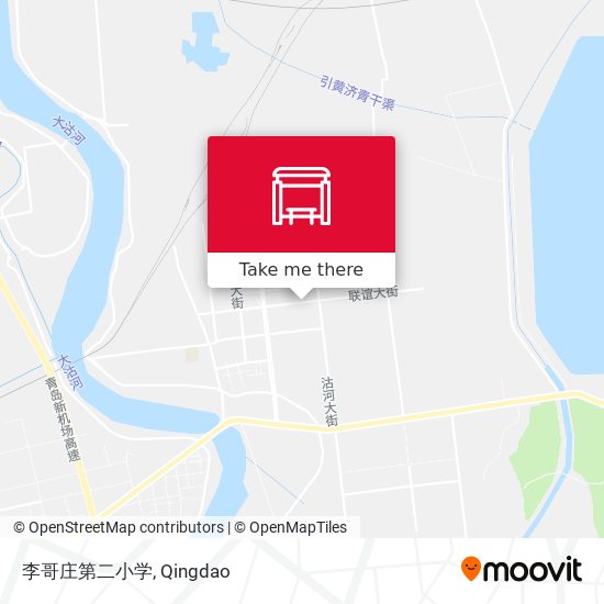 李哥庄第二小学 map