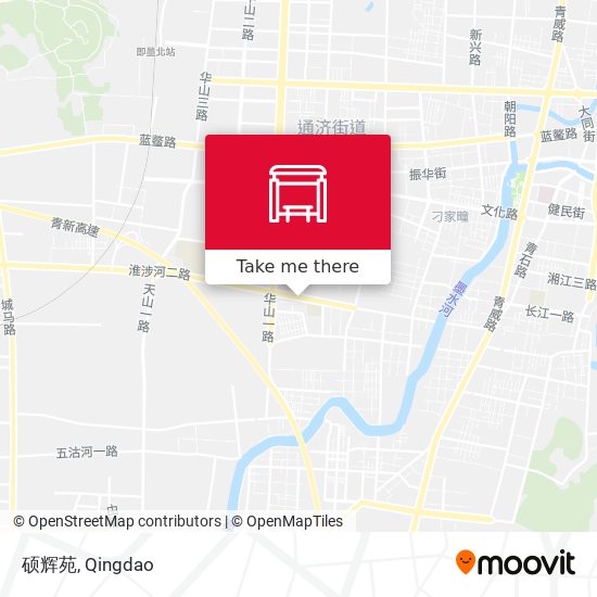 硕辉苑 map