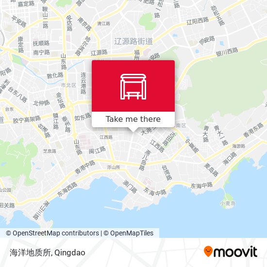 海洋地质所 map