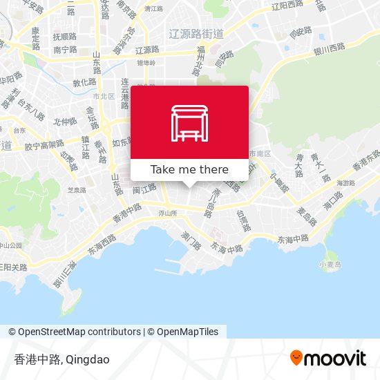香港中路 map