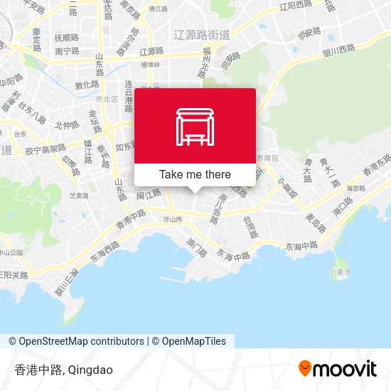 香港中路 map